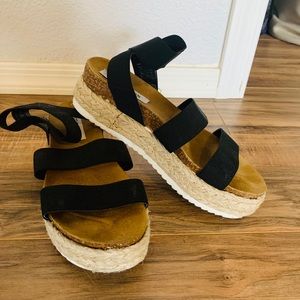 Steve Madden Elastic Espadrille sandals
